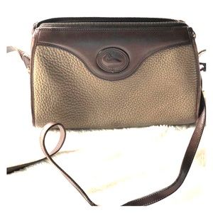 Vintage Dooney All Weather Leather Shoulder Bag